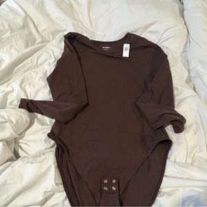 Brown Old Navy Bodysuit